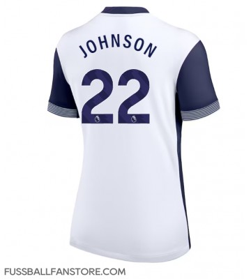 Tottenham Hotspur Brennan Johnson #22 Replik Heimtrikot Damen 2024-25 Kurzarm